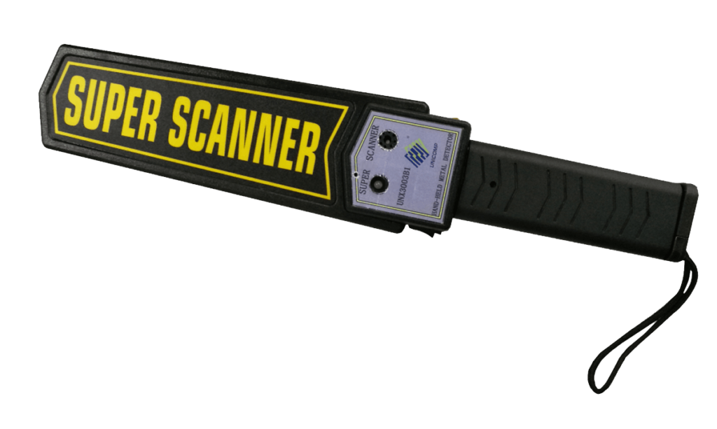 Hand Held Metal Detector UNX3003B1 SECRET GUARDIAN